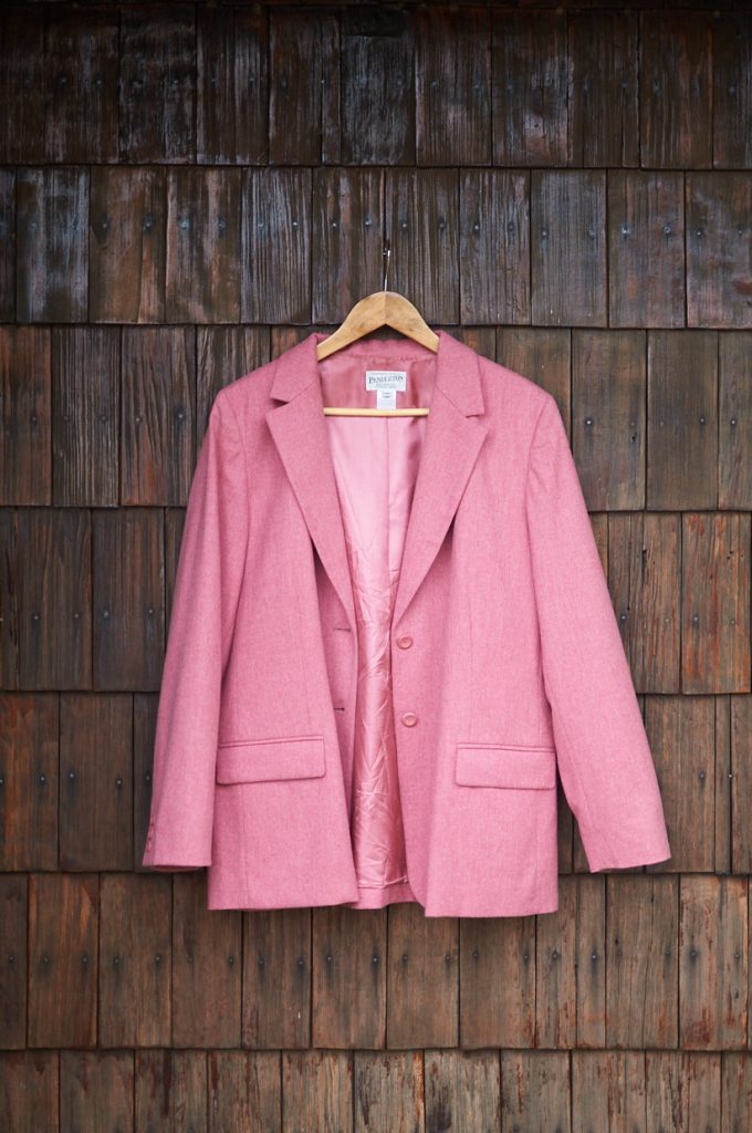 Blazer vintage de lana PENDLETON hecho en USA talla 14