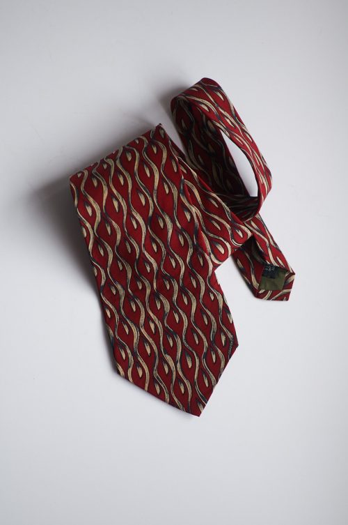 Corbata CHAPS de seda hecha en USA. CIRCA 1980